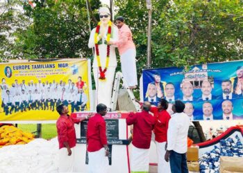 பாசையூரில் இடம்பெற்ற – எம்.ஜி.ஆரின் ஜனன தின நிகழ்வு