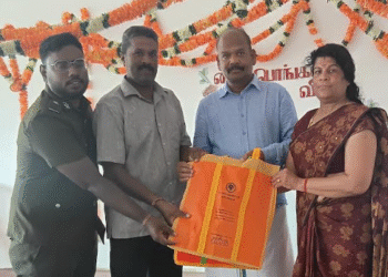 பொலித்தீனுக்கு பதிலீடாக துணிப்பைகள்!