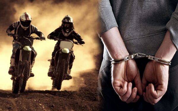 மோட்டார் பந்தயத்தில் ஈடுபட்ட இளைஞர்கள் கைது!