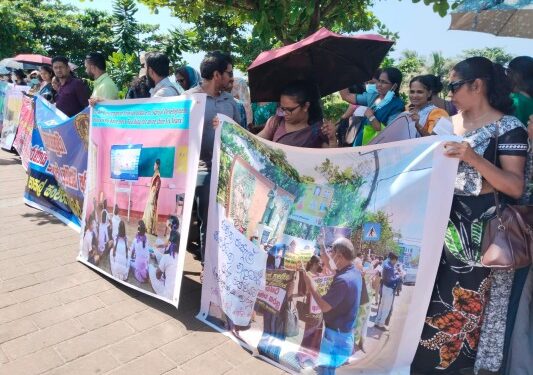 நிரந்தர நியமனம் கோரி – ஆசிரியர்கள் உண்ணாவிரதப் போராட்டம்!