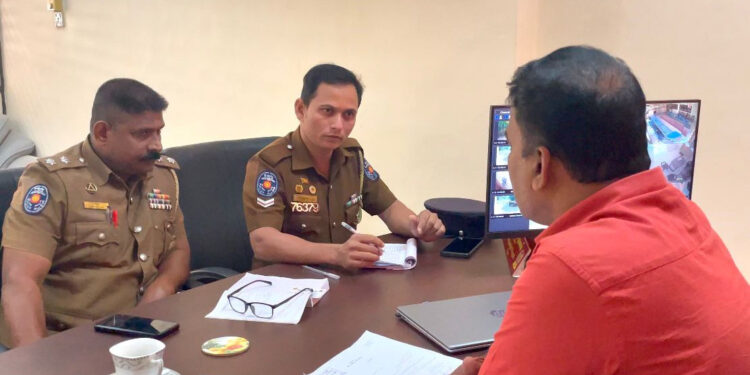 விகாரை பெயர்ப் பலகைகள் அகற்றம் : வலி தெற்கு பிரதேச சபை தவிசாளரிடம் வாக்குமூலம்