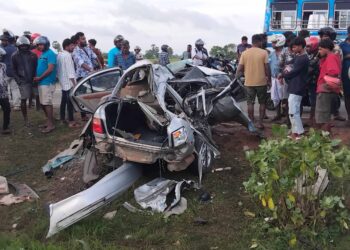 கிளிநொச்சியில் கோர விபத்து! நான்கு பேர் உயிரிழப்பு