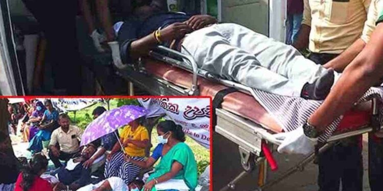 ஐந்தாவது நாளாகியும் தொடரும் உண்ணாவிரதப் போராட்டம் : மேலும் ஒருவர் வைத்தியசாலையில்!