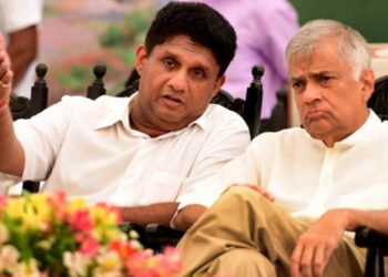 புத்தாண்டு வாழ்த்துக்களுடன்- ரணில் – சஜித் இடையில் கலந்துரையாடல் ஆரம்பம்