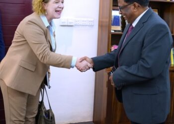 வட மாகாண ஆளுநருக்கும், கனேடியத் தூதரக அரசியல் விவகாரச் செயலருக்கும் – இடையிலான சந்திப்பு