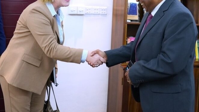 வட மாகாண ஆளுநருக்கும், கனேடியத் தூதரக அரசியல் விவகாரச் செயலருக்கும் – இடையிலான சந்திப்பு