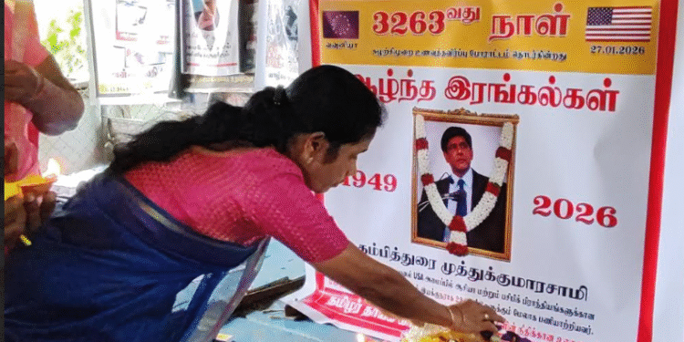 தமிழ் மக்களின் நீதிக்காக தன்னை முழுமையாக அர்ப்பணித்தவர் மனித உரிமை ஆர்வலர் குமார்