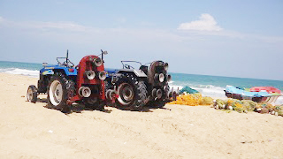 சுண்டிக்குளம் கடல் பகுதியில் தடைசெய்யப்பட்ட கரைவலை தொழில் இடம்பெறுவதாக குற்றச்சாட்டு!