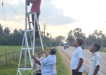 வவு. தெற்கு பிரதேசசபை பகுதிகளில் கண்காணிப்பு கமராக்கள் பொருத்தல்