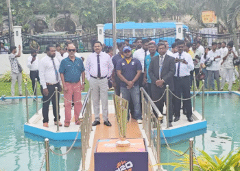 யாழ்ப்பாணம் வந்தடைந்த ரி-20 உலகக் கிண்ணம்