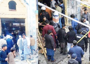 பாகிஸ்தான் மசூதியில் தற்கொலைத் தாக்குதலில் 36 பேர் உயிரிழந்தனர்