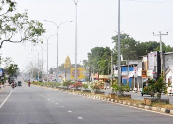 கிளிநொச்சி நகரிலுள்ள – நான்குவழி சாலையை விரிவுபடுத்த யோசனை