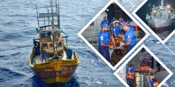 ஆழ்கடலில் நோய்வாய்ப்பட்ட மீனவரை மீட்ட கடற்படையினர்!