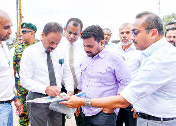 கெட்டம்பே மேம்பாலத்தின் நிர்மாணப் பணிகளை ஆரம்பித்தார் ஜனாதிபதி!