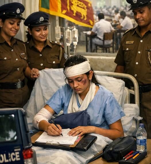 ‘என் எதிர்காலத்தை எவராலும் தடுக்க முடியாது’ – மருத்துவமனையிலிருந்து பரீட்சை எழுதிய மாணவி!