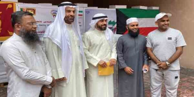 25 தொன் ஈச்சம் பழங்களை வழங்கியது குவைத் அரசாங்கம்