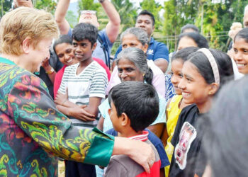 டித்வா அழித்த இடங்களை பார்வையிட்ட IMF பிரதானி