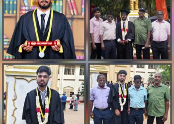 40 ஆவது பொதுப் பட்டமளிப்பு விழாவில் – யாழ். விழிப்புலனற்றோர் சங்க உறுப்பினர்கள் இருவருக்கு பட்டங்கள்!