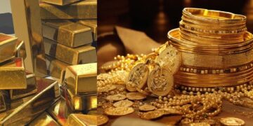 மீண்டும் சரிந்த தங்கத்தின் விலை!