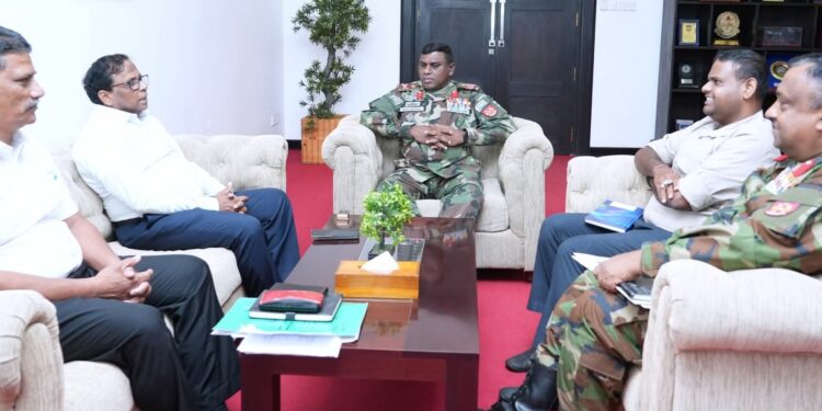 யாழ். மாவட்ட படைகளின் கட்டளைத் தளபதி – வடக்கு மாகாண ஆளுநருடன் விசேட சந்திப்பு