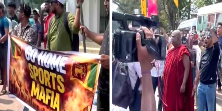 ஸ்ரீலங்கா கிரிக்கெட் நிர்வாகத்துக்கு எதிராக பாரிய போராட்டம் முன்னெடுப்பு