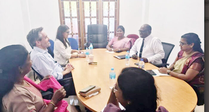 யாழில் மனித உரிமைகள் நிலையை கேட்டறிந்த ஐ.நா. இணைப்பாளர்