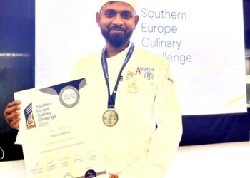 சர்வதேச சமையற்கலை போட்டி: யாழ்.மைந்தன் தனுராஜ் சாதனை!