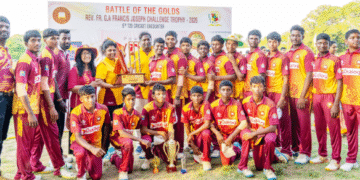 பொன் அணிகளின் ரி-20 சமர் – சம்பியனாகி அசத்தியது யாழ்ப்பாணம் கல்லூரி