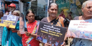 காணாமல் ஆக்கப்பட்டோரின் உறவினர்களால் வவுனியாவில் போராட்டம்