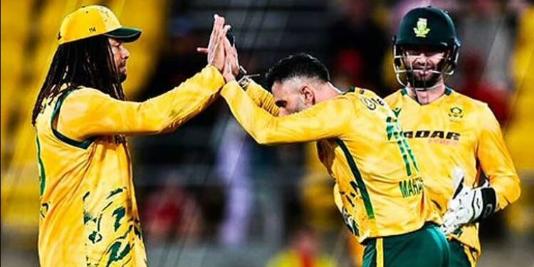 நான்காவது டி-20 போட்டிகளில் – நியூசிலாந்தை வீழ்த்தியது – தென் ஆப்பிரிக்க அணி!