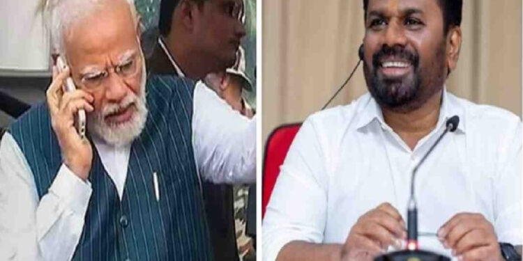 அநுர – மோடி இடையில் தொலைபேசி உரையாடல்