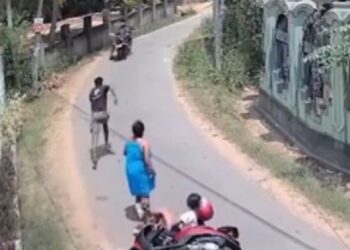 வீதியில் பயணித்த பெண்ணின் சங்கிலியை அறுத்தவர் கைது!