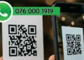 QR குறியீட்டை பெற்றுக்கொள்ள – விசேட whatsapp இலக்கம்