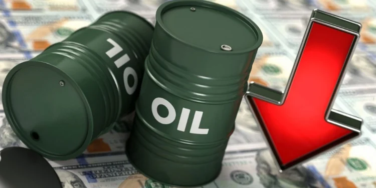 கச்சா எண்ணெய் விலையில் வீழ்ச்சி!