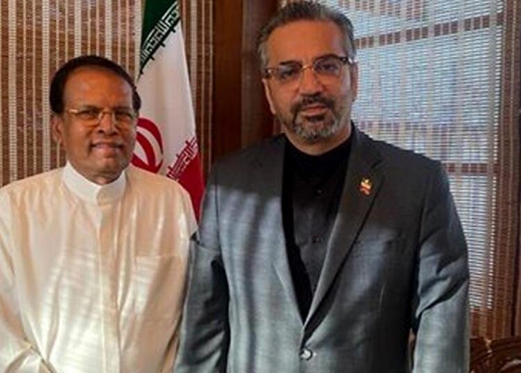 ஈரான் தூதுவருக்கும், முன்னாள் ஜனாதிபதிக்கும் இடையிலான சந்திப்பு!