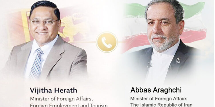 இலங்கைக்கு நன்றி தெரிவித்த ஈரான் வெளிவிவகார அமைச்சர்!