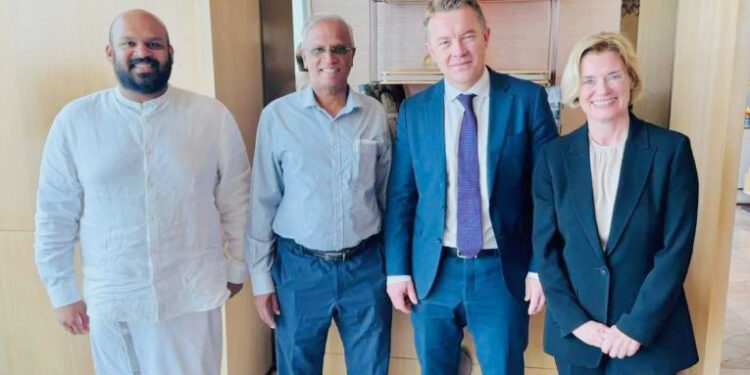 தமிழர்களுக்கான அதிகாரப் பகிர்வு – நோர்வே அமைச்சருடன் தமிழரசு பேச்சு