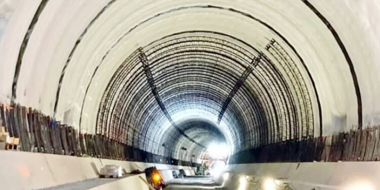 கண்டி – யாழ்ப்பாணம் ஏ-9 வீதியின் மஹையாவ சுரங்கப்பாதை – நிர்மாணப் பணிகள் துரிதம்