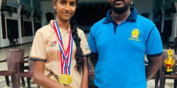 மாகாண மட்ட கரம் போட்டி – வேலணை மாணவி சாதனை