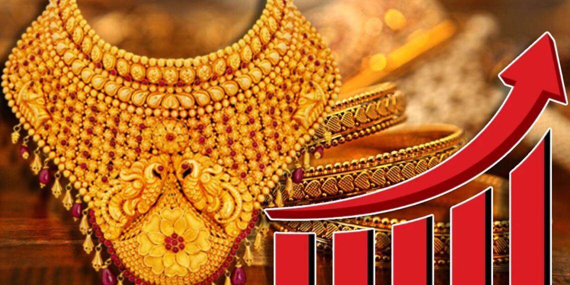 மீண்டும் அதிகரித்த தங்கத்தின் விலை