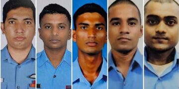 அசாம் விமான விபத்தில் 5 பேர் உயிரிழப்பு