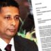 சிஐடி பணிப்பாளருக்கு சுரேஷ் சலேயின் மனைவி அனுப்பிய அவசரக் கடிதம்! பின்னணி என்ன?
