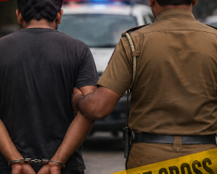 தெல்தெனிய கொலைச் சம்பவம் – சந்தேக நபருக்கு உதவிய ஓட்டுநர் கைது