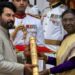 மம்முட்டி – ரோகித் சர்மாவுக்கு பத்ம விருது வழங்கிய ஜனாதிபதி முர்மு!