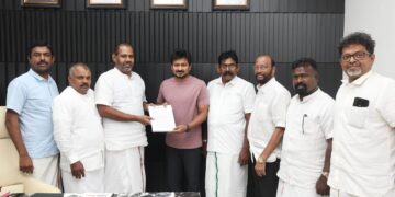 உதயநிதி ஸ்டாலினுடன் கஜேந்திரகுமார் குழுவினர் கலந்துரையாடல்!