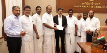 சென்னையில் தமிழக முதல்வரை சந்தித்த தமிழ்த் தேசியப் பேரவை!