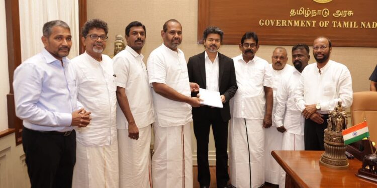 சென்னையில் தமிழக முதல்வரை சந்தித்த தமிழ்த் தேசியப் பேரவை!