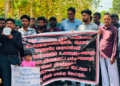 கேப்பாபுலவு இராணுவ முகாமுக்கு முன்பாக போராட்டம்!
