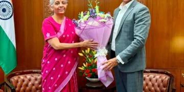 இந்திய நிதியமைச்சர் நிர்மலா சீதாராமனை சந்தித்த செந்தில் தொண்டமான்