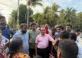 பாதுகாப்பற்ற புகையிரத கடவைக்கு தீர்வு காண அமைச்சர் நேரில் ஆய்வு